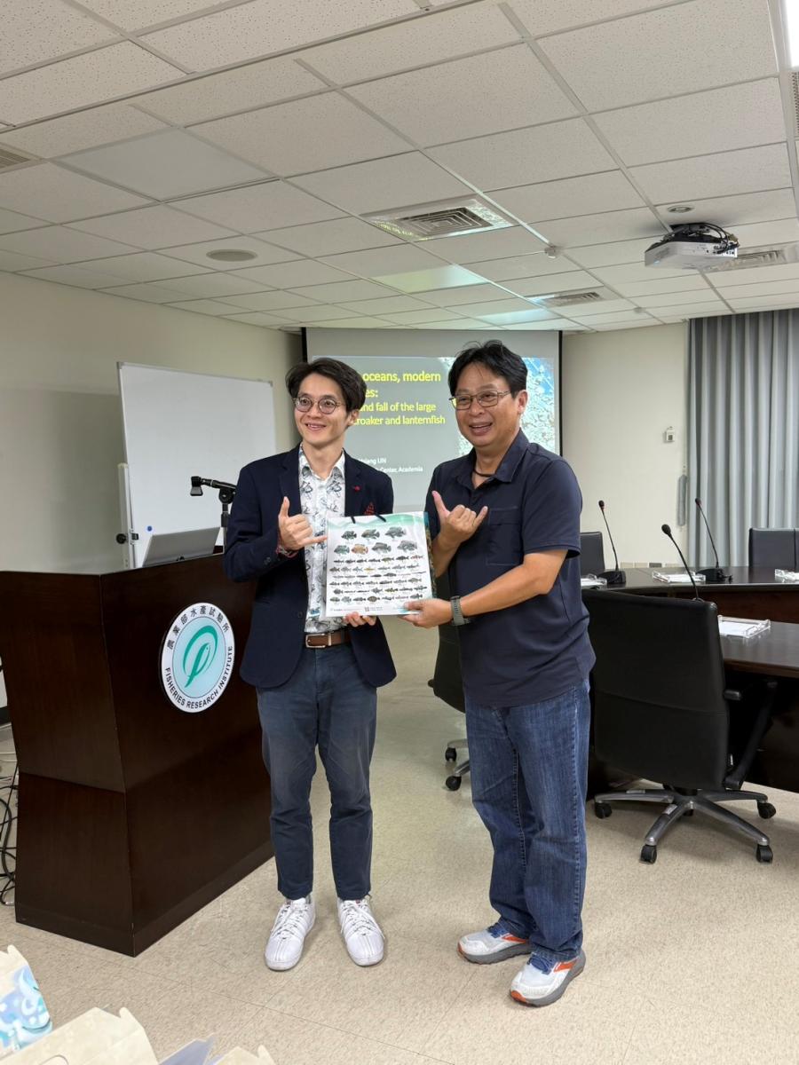 專題演講紀要：古海洋今挑戰—大黃魚與燈籠魚的興衰啟示