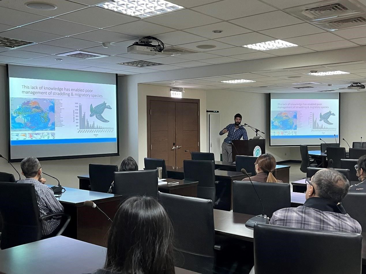 講者說明科學知識對於跨界和遷移物種管理至關重要